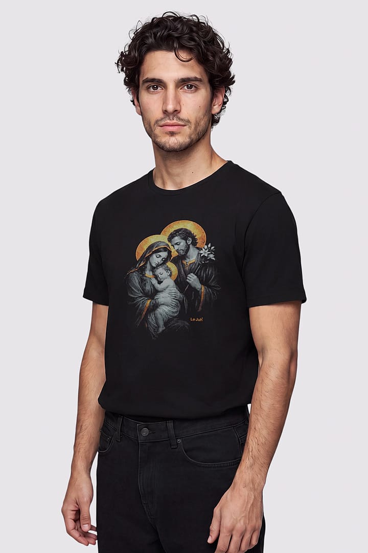 Camiseta Oversized Sagrada Família - Masculino