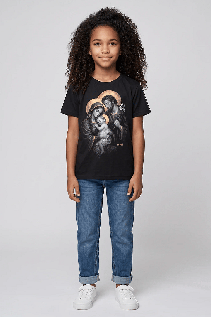 Camiseta Sagrada Família - Menina