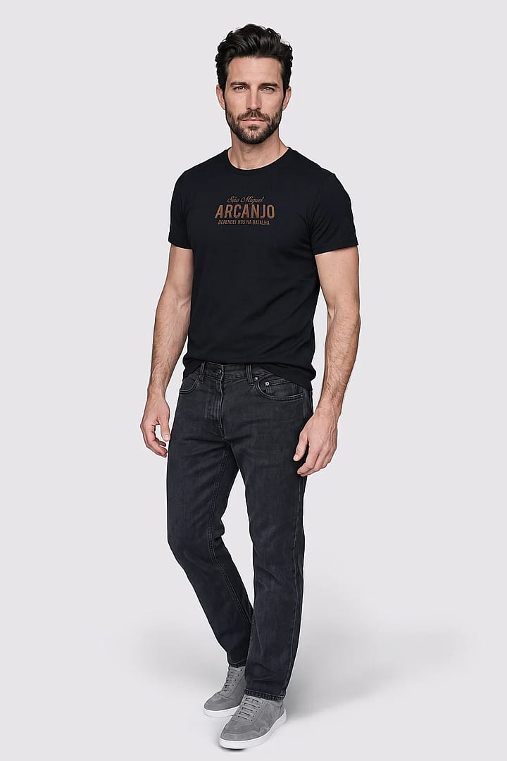 Camiseta Oversized São Miguel Arcanjo - Masculino