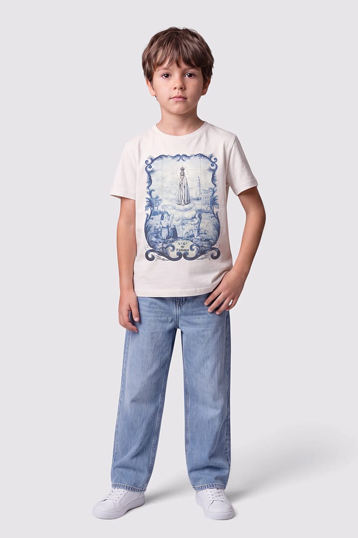 T-Shirt Nossa Senhora De Fátima - Menino