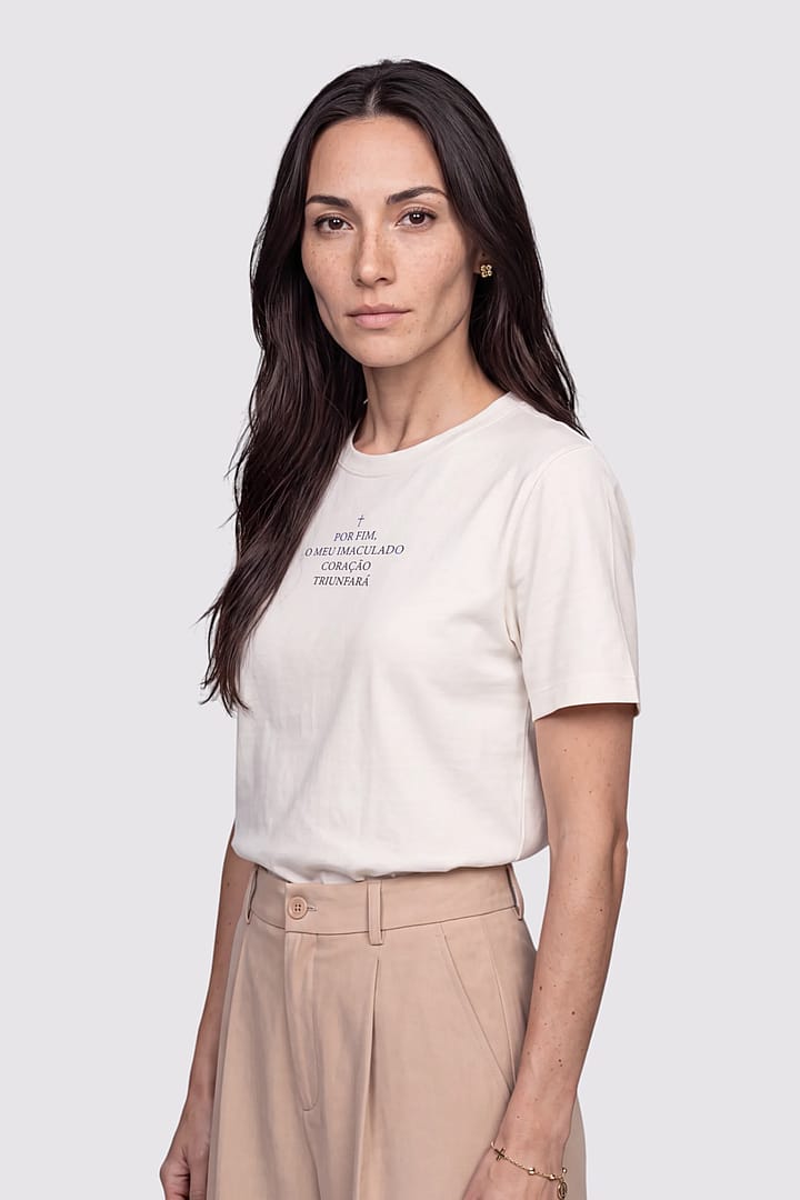 T-Shirt Nossa Senhora De Fátima - Feminino