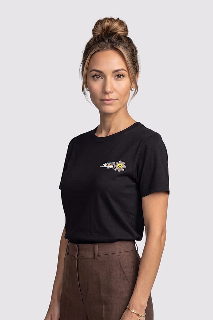 T-Shirt Salmo 30.5 Preto - Feminino