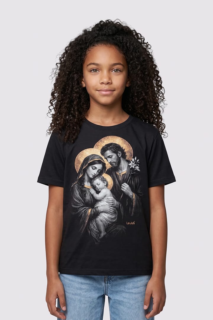 Camiseta Sagrada Família - Menina