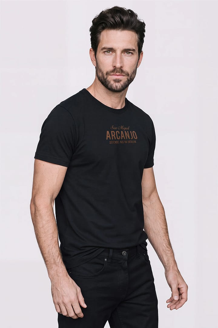Camiseta Oversized São Miguel Arcanjo - Masculino