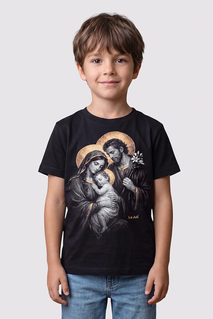 Camiseta Sagrada Família - Menino
