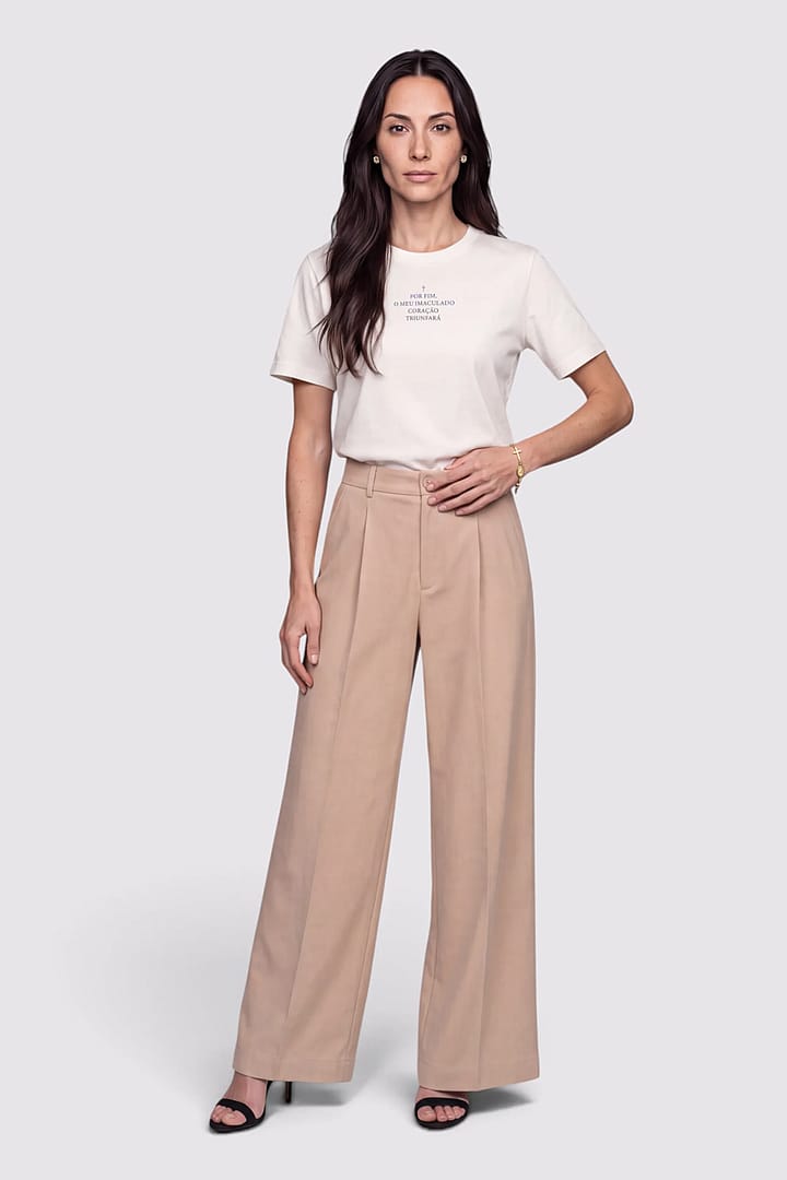 T-Shirt Nossa Senhora De Fátima - Feminino