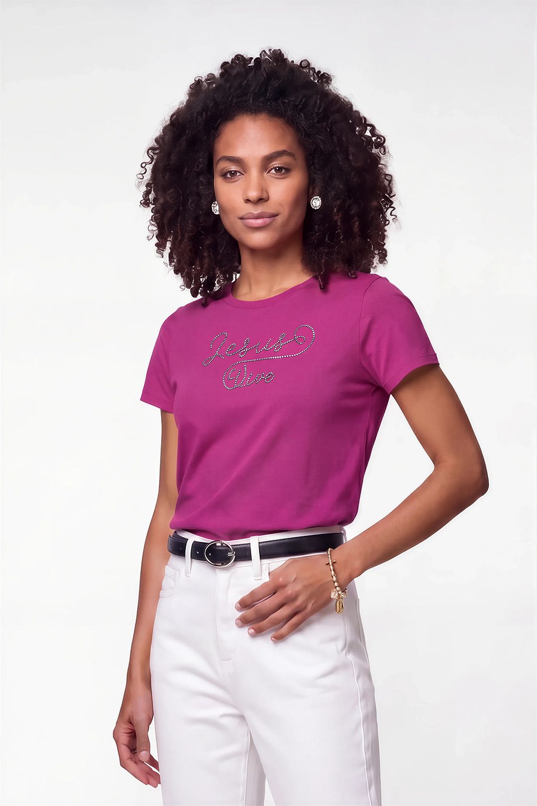 T-Shirt Jesus Vive - Feminino