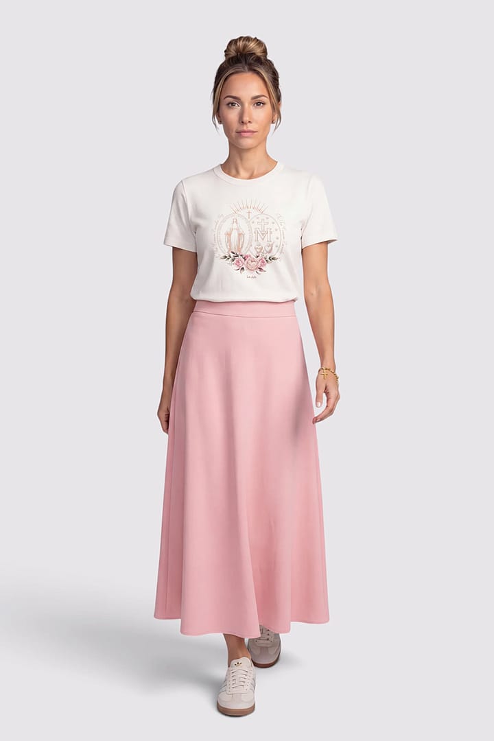 T-Shirt Medalha Milagrosa - Feminino
